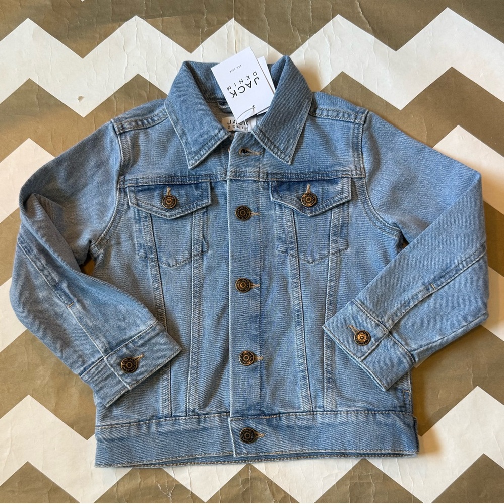 Janie and Jack denim trucker jacket
